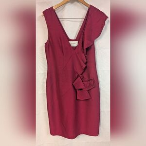 Valentino Women's Fuchsia Silk Party Dress